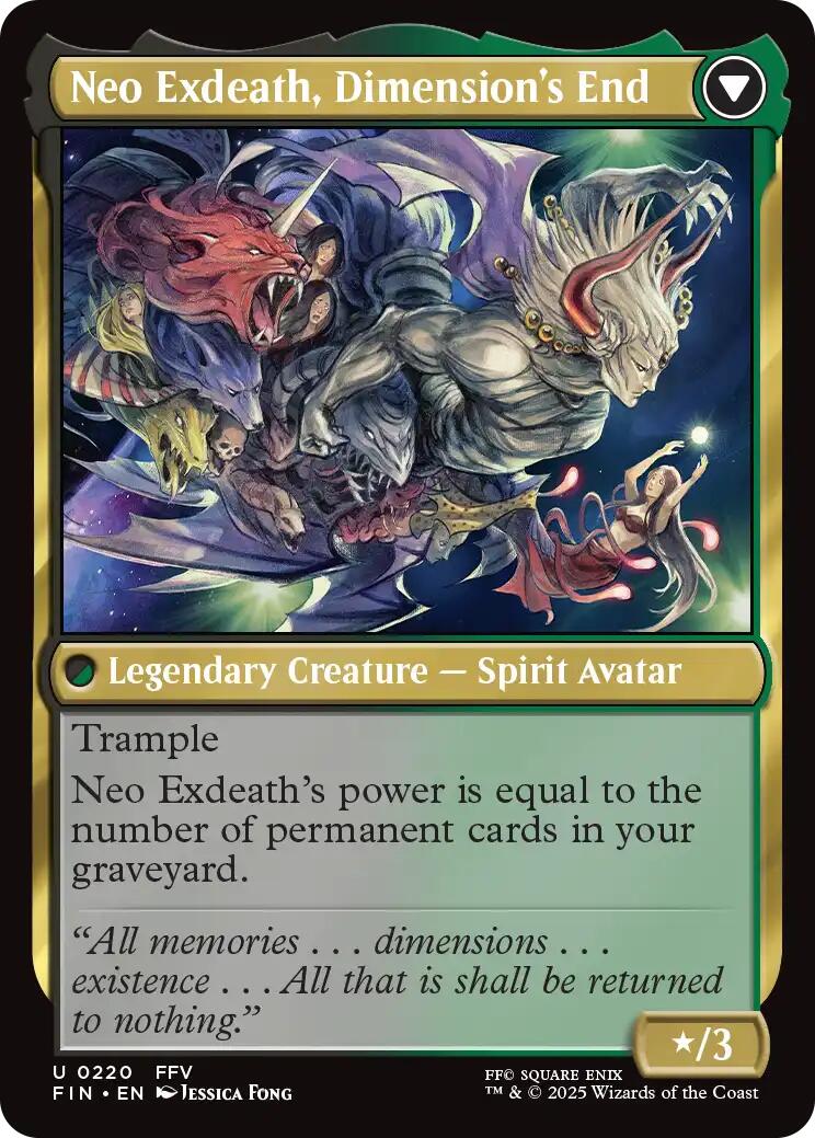Exdeath, Void Warlock // Neo Exdeath, Dimension's End [FINAL FANTASY] | Good Games North