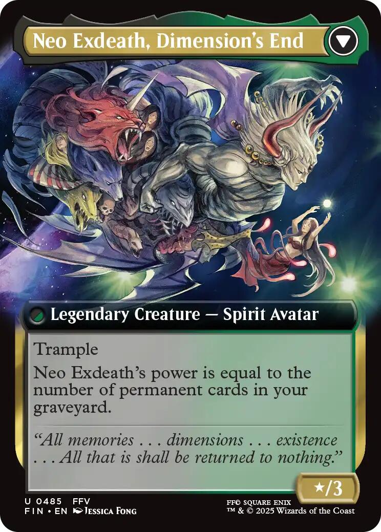 Exdeath, Void Warlock // Neo Exdeath, Dimension's End (Extended Art) [FINAL FANTASY] | Good Games North