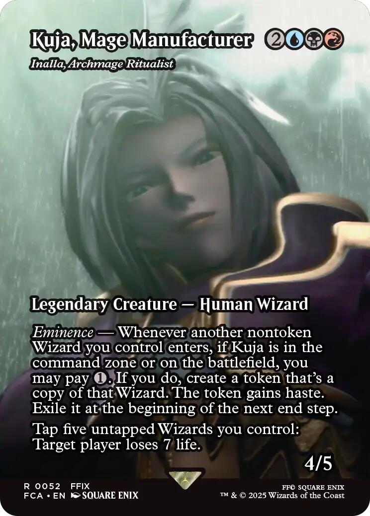 Kuja, Mage Manufacturer - Inalla, Archmage Ritualist (Showcase) [FINAL FANTASY : Through the Ages] | Good Games North