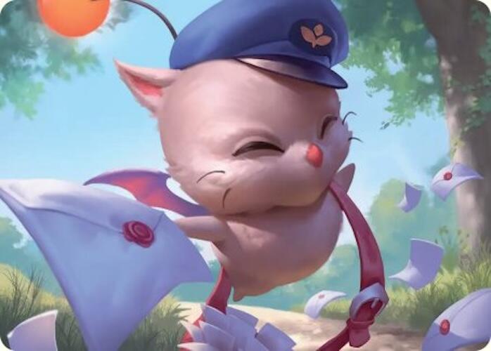 Delivery Moogle Art Card [FINAL FANTASY Art Series] | Good Games North