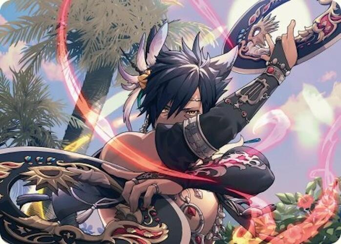 Dancer's Chakrams Art Card [FINAL FANTASY Art Series] | Good Games North