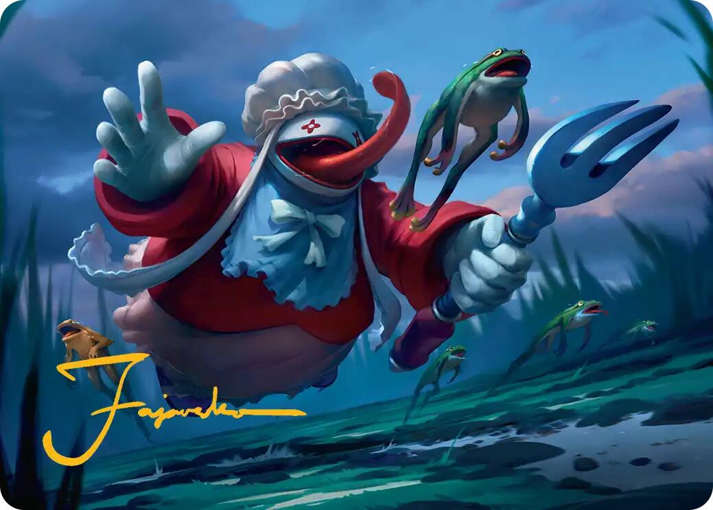 Quina, Qu Gourmet Art Card (Gold-Stamped Signature) [FINAL FANTASY Art Series] | Good Games North