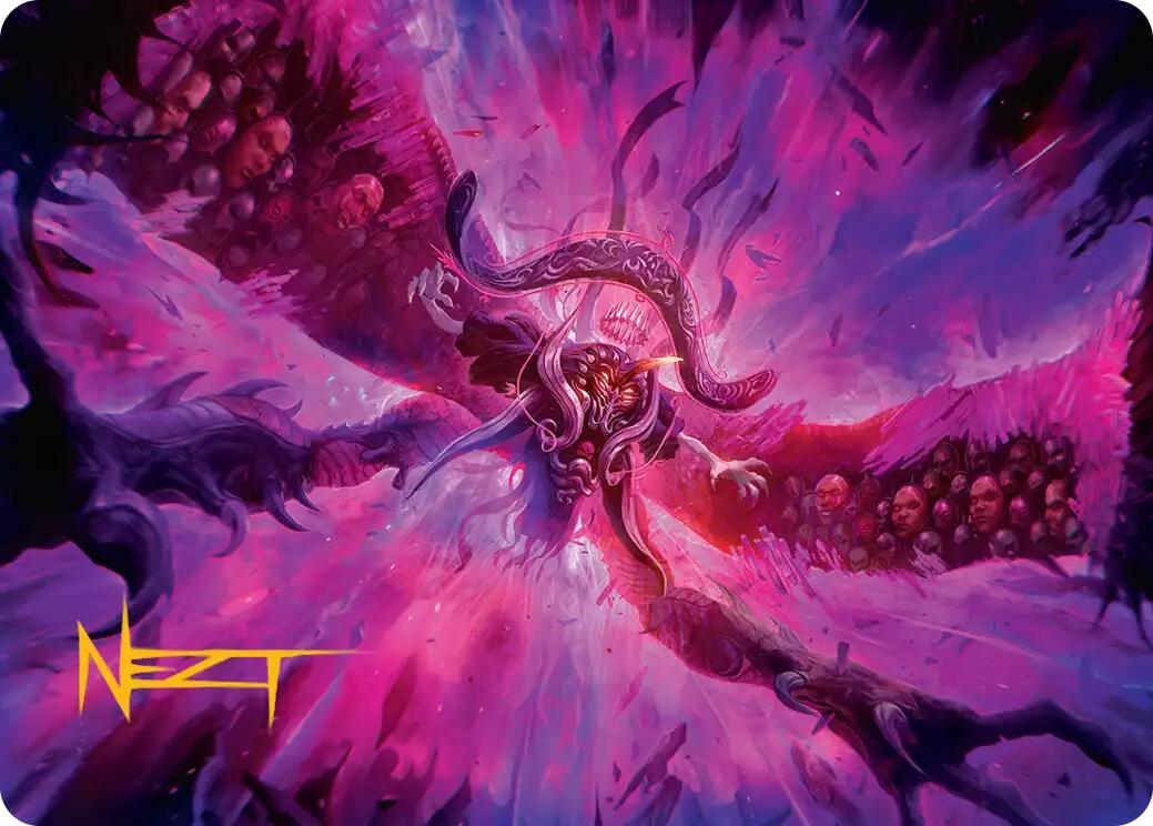 Hades, Sorcerer of Eld Art Card (Gold-Stamped Signature) [FINAL FANTASY Art Series] | Good Games North