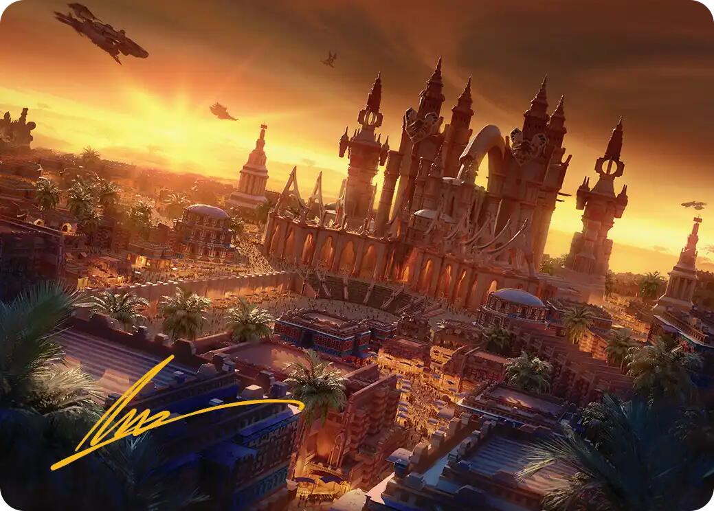 Rabanastre, Royal City Art Card (Gold-Stamped Signature) [FINAL FANTASY Art Series] | Good Games North