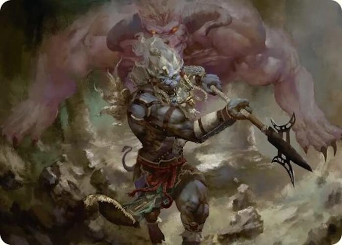 Kimahri, Valiant Guardian Art Card [FINAL FANTASY Art Series] | Good Games North