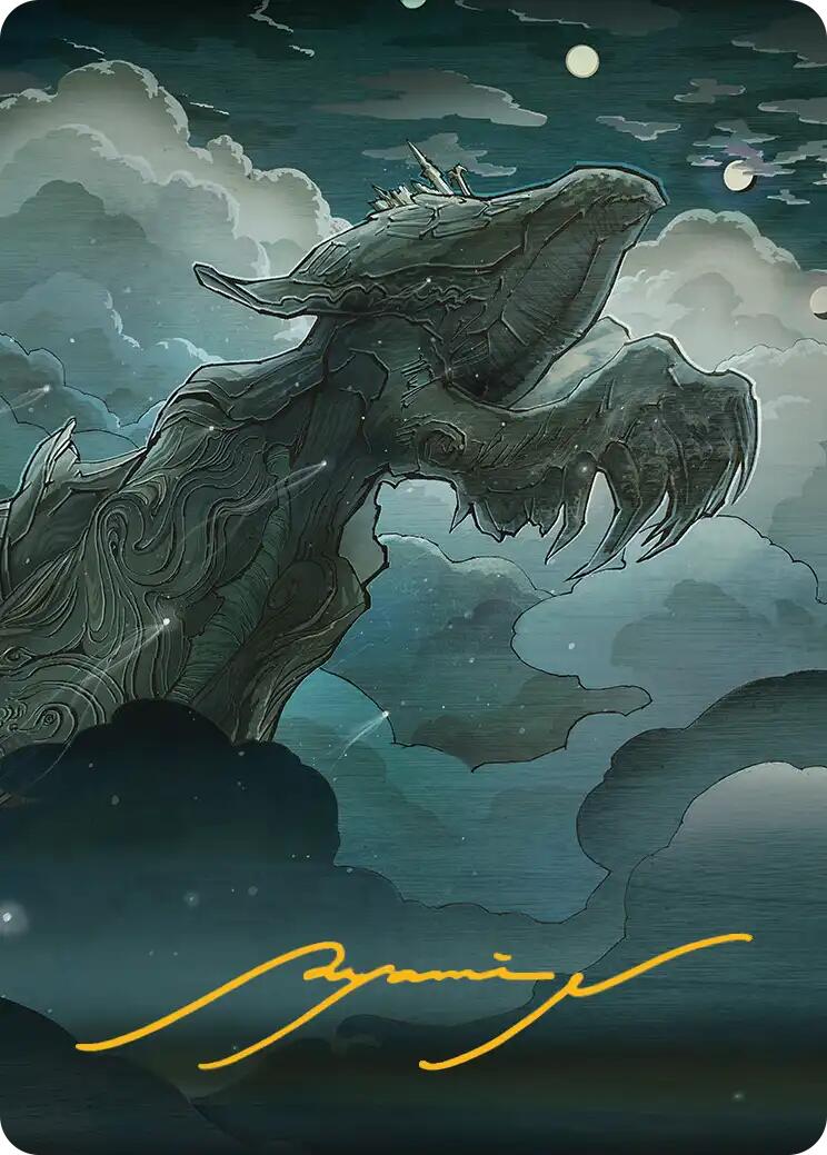 Sin, Spira's Punishment Art Card (Gold-Stamped Signature) [FINAL FANTASY Art Series] | Good Games North