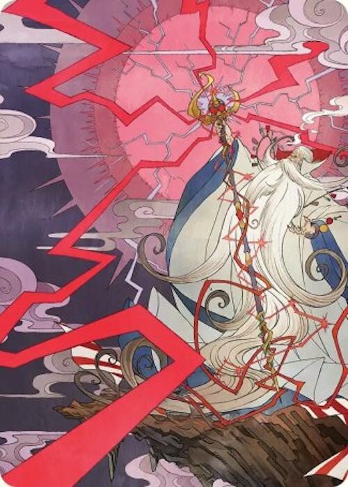 Summon: Esper Ramuh Art Card [FINAL FANTASY Art Series] | Good Games North