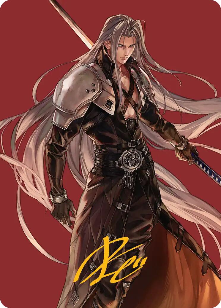 Sephiroth, Fabled SOLDIER Art Card (Gold-Stamped Signature) [FINAL FANTASY Art Series] | Good Games North