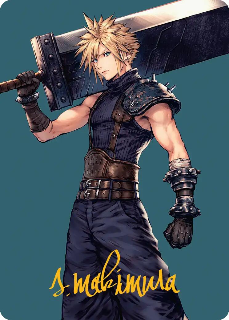 Cloud, Ex-SOLDIER Art Card (Gold-Stamped Signature) [FINAL FANTASY Art Series] | Good Games North