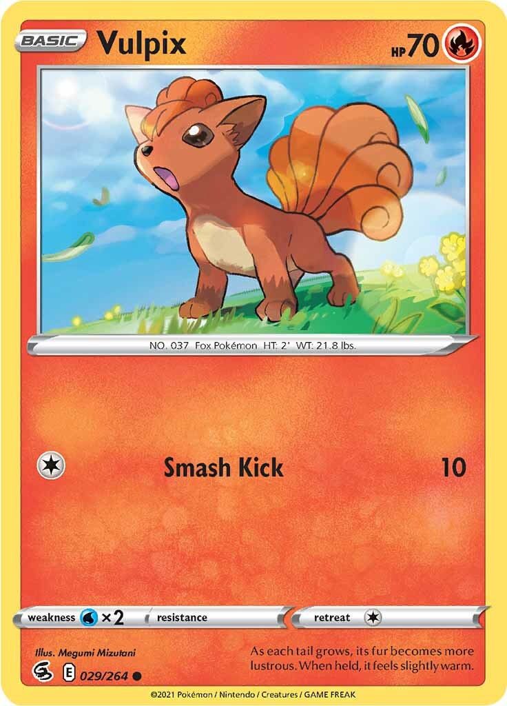 Vulpix (029/264) [Sword & Shield: Fusion Strike] | Good Games North