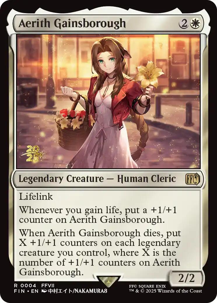Aerith Gainsborough [FINAL FANTASY Prerelease Promo] | Good Games North