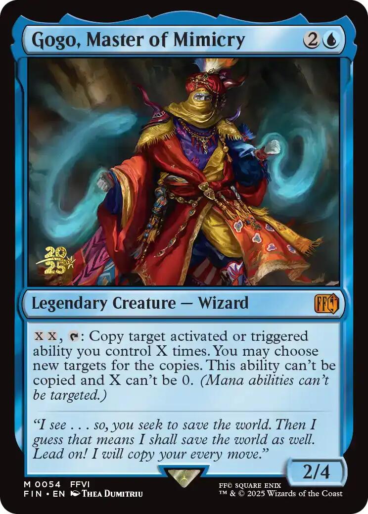 Gogo, Master of Mimicry [FINAL FANTASY Prerelease Promo] | Good Games North