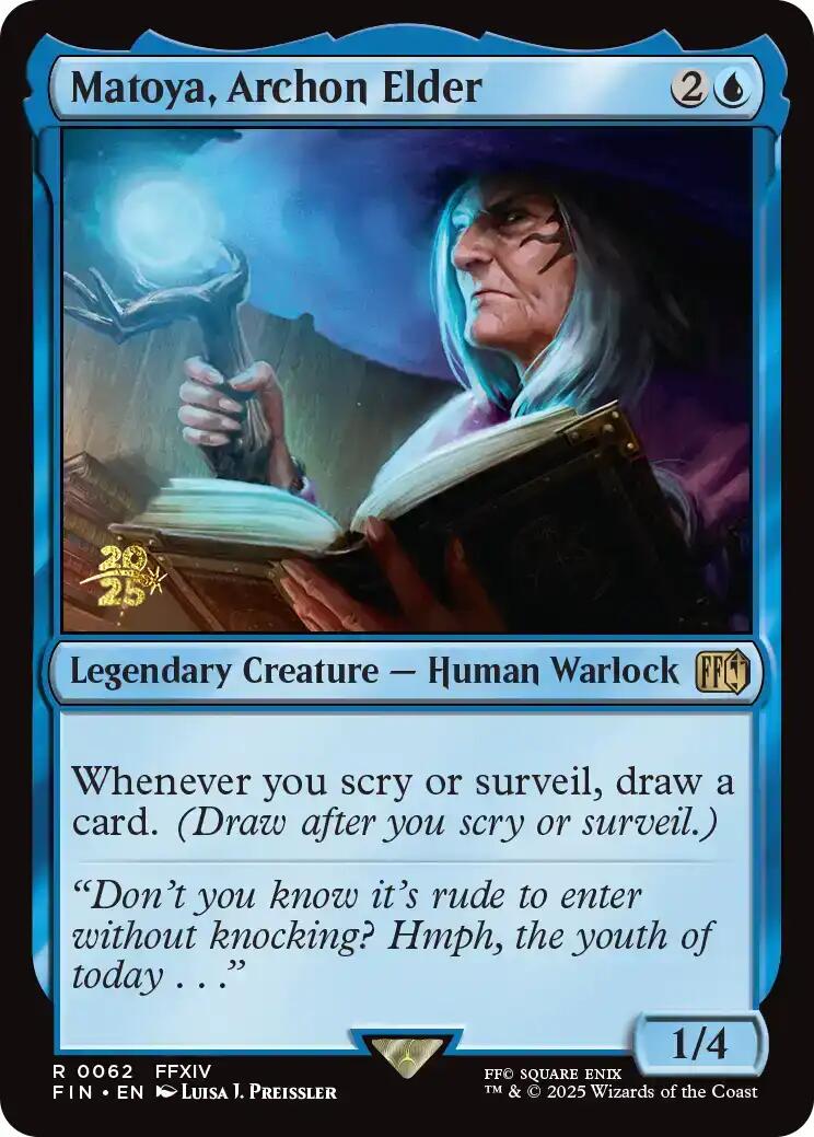 Matoya, Archon Elder [FINAL FANTASY Prerelease Promo] | Good Games North