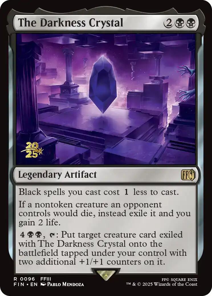 The Darkness Crystal [FINAL FANTASY Prerelease Promo] | Good Games North