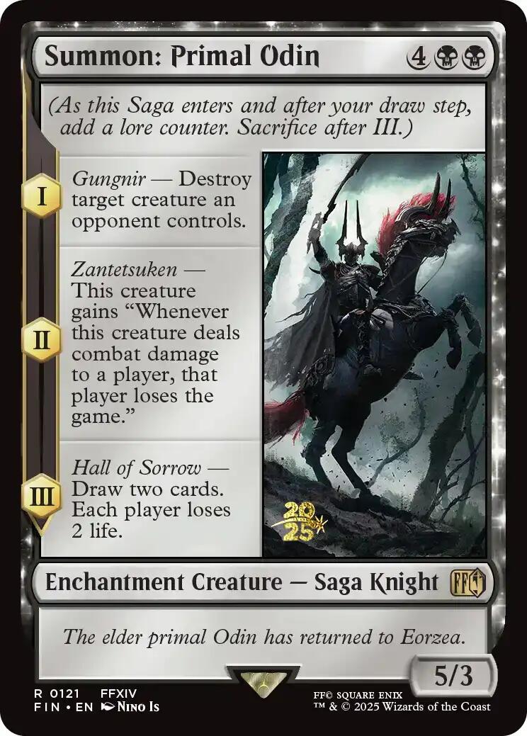 Summon: Primal Odin [FINAL FANTASY Prerelease Promo] | Good Games North