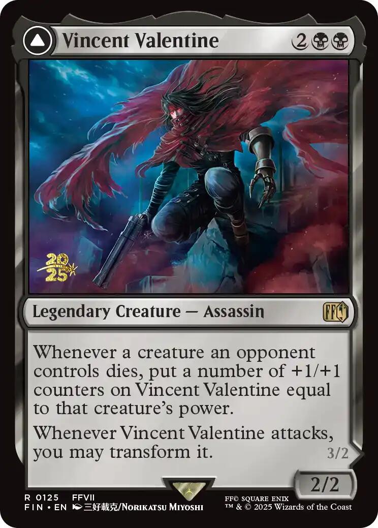Vincent Valentine // Galian Beast [FINAL FANTASY Prerelease Promo] | Good Games North