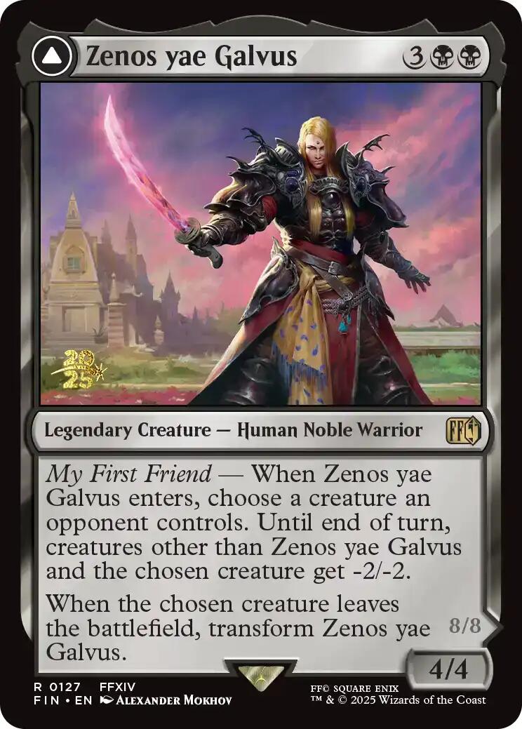Zenos yae Galvus // Shinryu, Transcendent Rival [FINAL FANTASY Prerelease Promo] | Good Games North