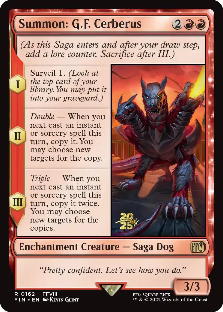 Summon: G.F. Cerberus [FINAL FANTASY Prerelease Promo] | Good Games North