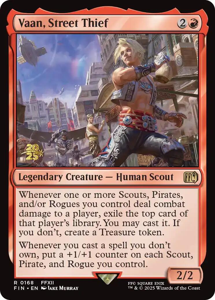 Vaan, Street Thief [FINAL FANTASY Prerelease Promo] | Good Games North