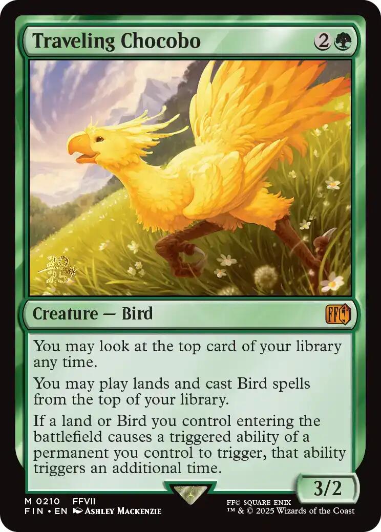 Traveling Chocobo [FINAL FANTASY Prerelease Promo] | Good Games North