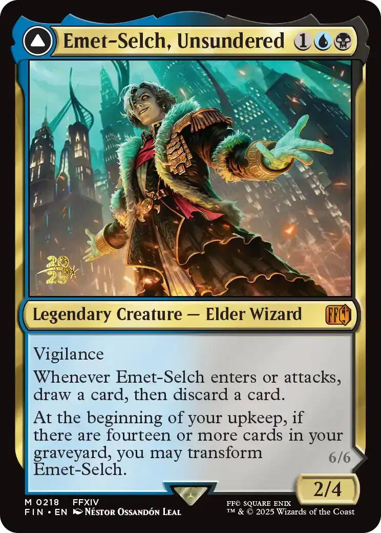 Emet-Selch, Unsundered // Hades, Sorcerer of Eld [FINAL FANTASY Prerelease Promo] | Good Games North