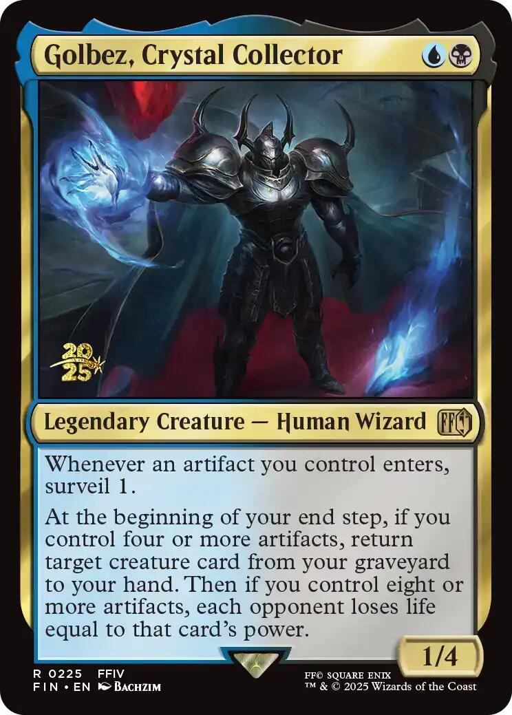 Golbez, Crystal Collector [FINAL FANTASY Prerelease Promo] | Good Games North