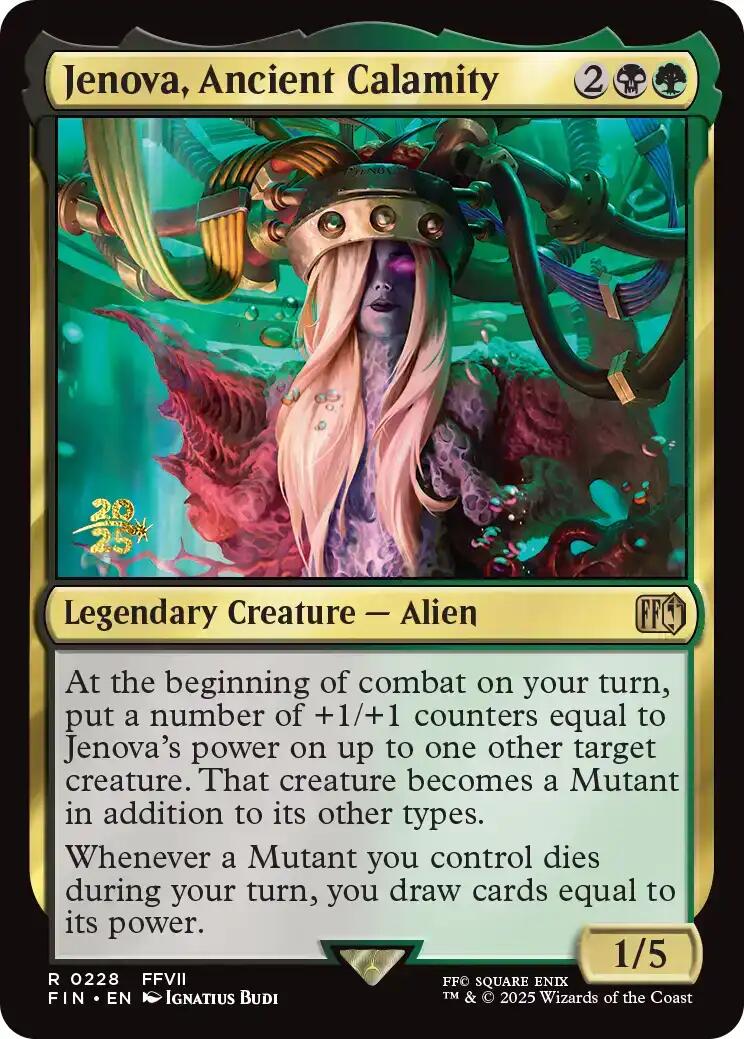 Jenova, Ancient Calamity [FINAL FANTASY Prerelease Promo] | Good Games North