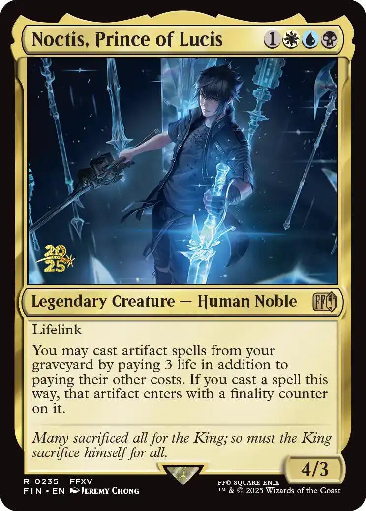 Noctis, Prince of Lucis [FINAL FANTASY Prerelease Promo] | Good Games North