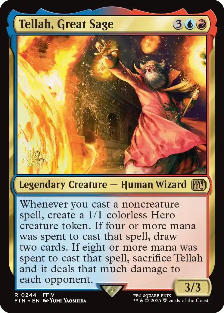 Tellah, Great Sage [FINAL FANTASY Prerelease Promo] | Good Games North