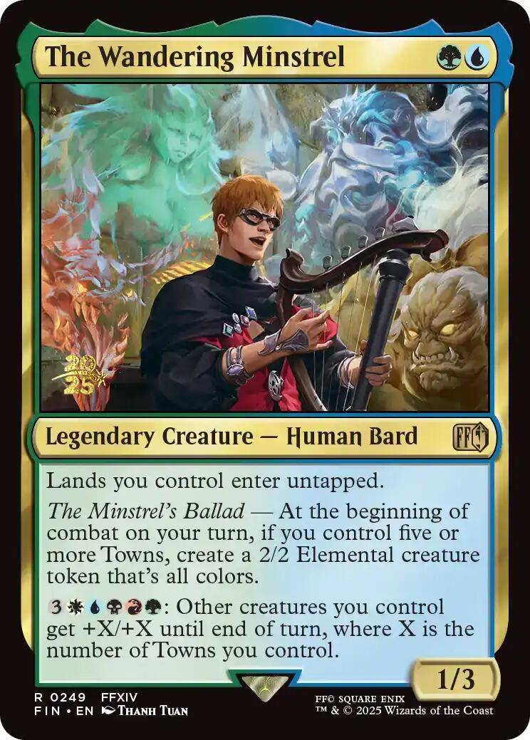 The Wandering Minstrel [FINAL FANTASY Prerelease Promo] | Good Games North