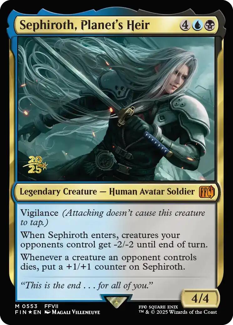 Sephiroth, Planet's Heir [FINAL FANTASY Prerelease Promo] | Good Games North