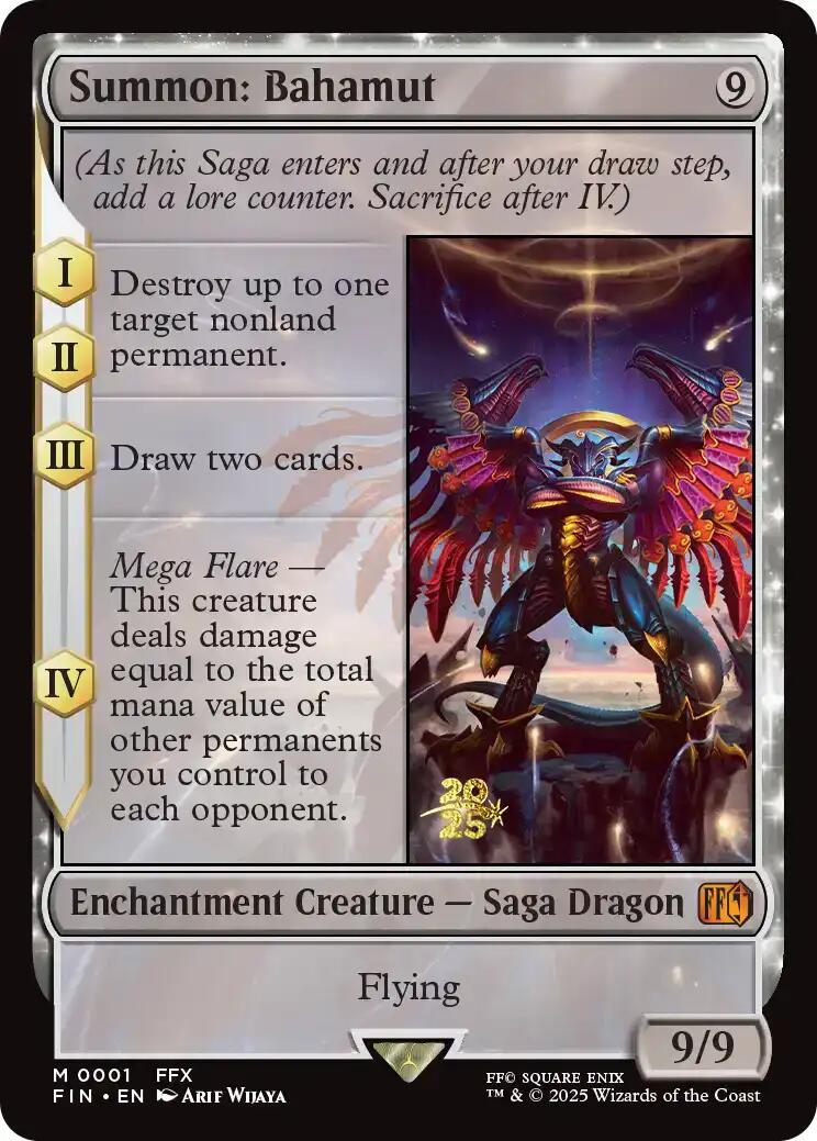 Summon: Bahamut [FINAL FANTASY Prerelease Promo] | Good Games North