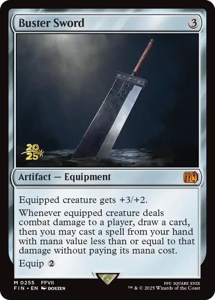 Buster Sword [FINAL FANTASY Prerelease Promo] | Good Games North