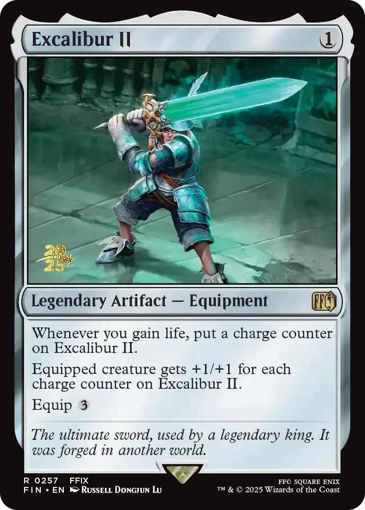 Excalibur II [FINAL FANTASY Prerelease Promo] | Good Games North