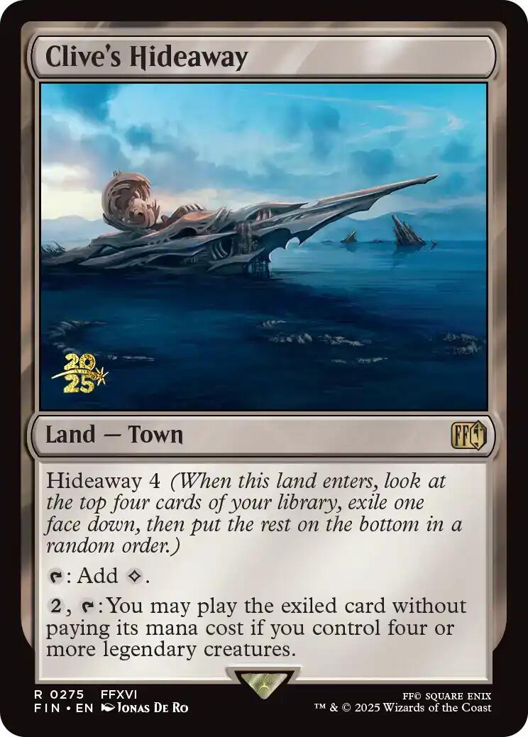 Clive's Hideaway [FINAL FANTASY Prerelease Promo] | Good Games North