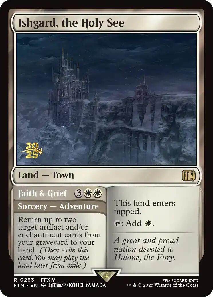 Ishgard, the Holy See [FINAL FANTASY Prerelease Promo] | Good Games North