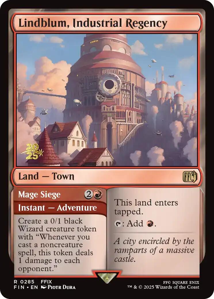 Lindblum, Industrial Regency [FINAL FANTASY Prerelease Promo] | Good Games North