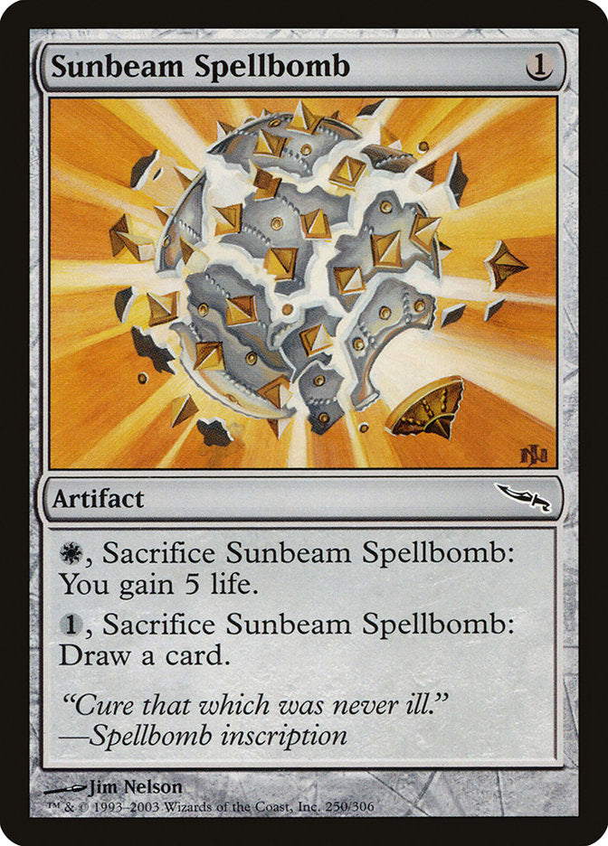 Sunbeam Spellbomb (Mirrodin)  - Foil | Good Games North