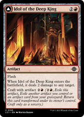 Idol of the Deep King // Sovereign's Macuahuitl [The Lost Caverns of Ixalan] | Good Games North