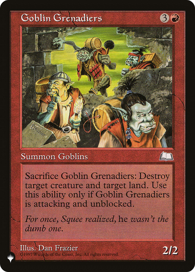 Goblin Grenadiers [The List] | Good Games North