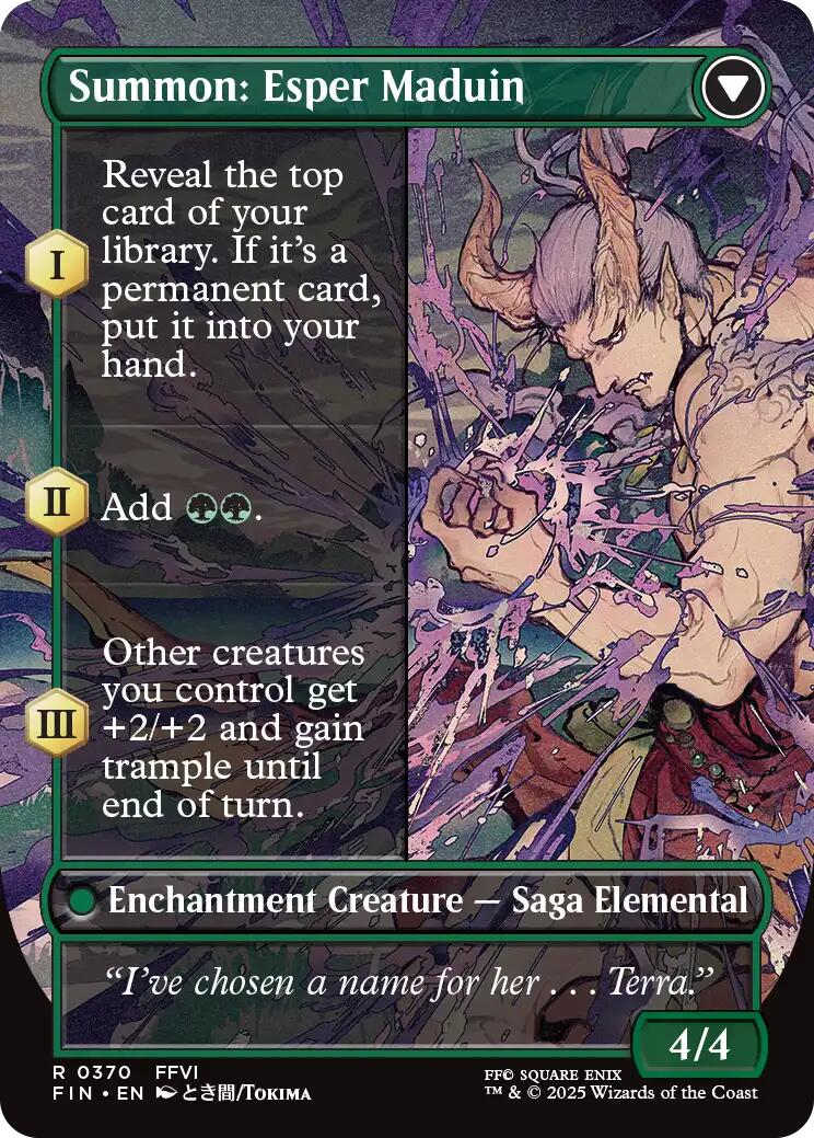 Esper Origins // Summon: Esper Maduin (Borderless) [FINAL FANTASY] | Good Games North