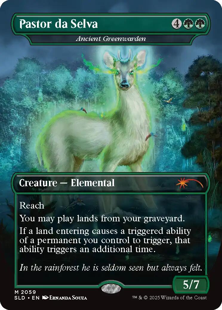 Pastor da Selva - Ancient Greenwarden [Secret Lair Drop Series] | Good Games North