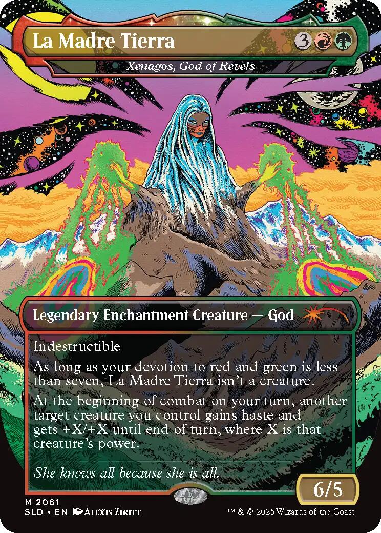 La Madre Tierra - Xenagos, God of Revels [Secret Lair Drop Series] | Good Games North