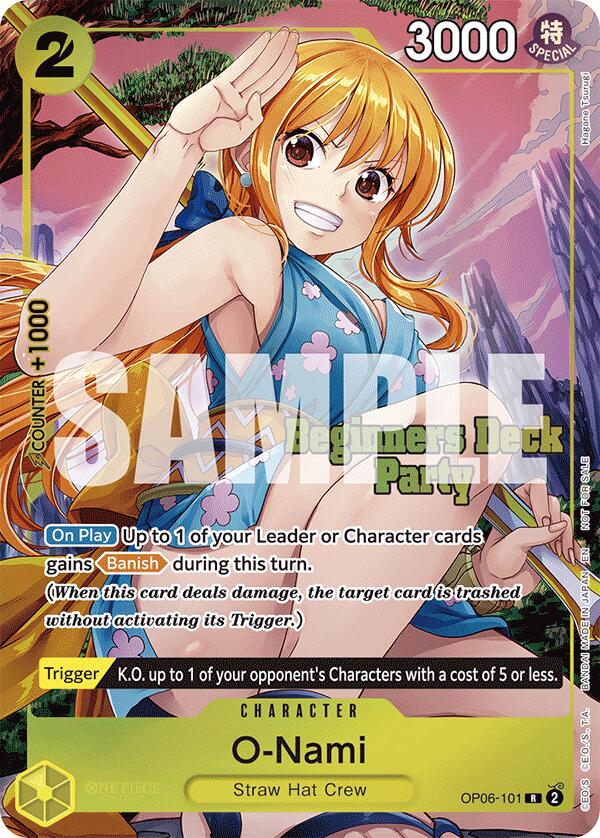 O-Nami (ST-23 - ST-28 Beginners Deck Party) [Winner] [One Piece Promotion Cards] | Good Games North