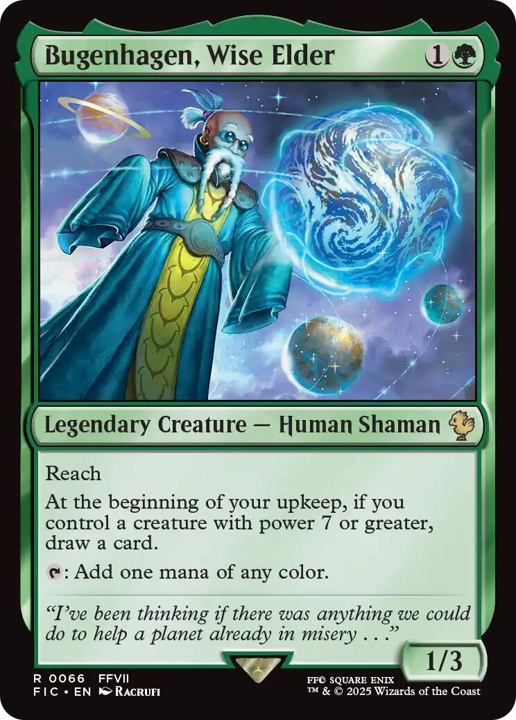Bugenhagen, Wise Elder (Surge Foil) [FINAL FANTASY Commander] | Good Games North