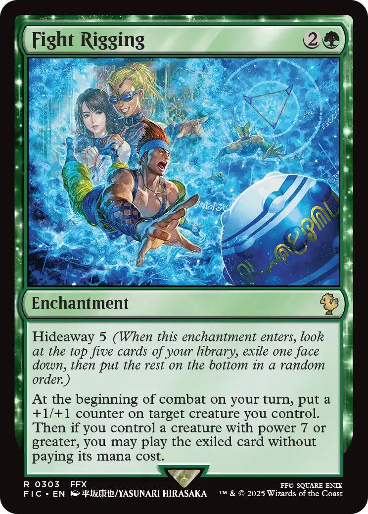 Fight Rigging (Surge Foil) [FINAL FANTASY Commander] | Good Games North