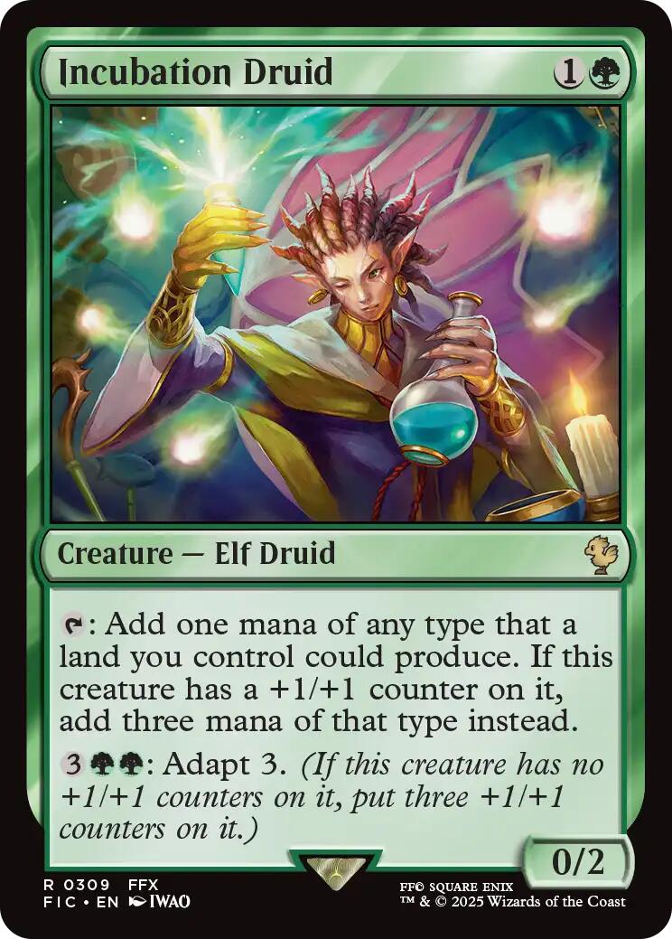 Incubation Druid (Surge Foil) [FINAL FANTASY Commander] | Good Games North