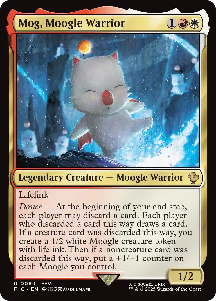 Mog, Moogle Warrior (Surge Foil) [FINAL FANTASY Commander] | Good Games North