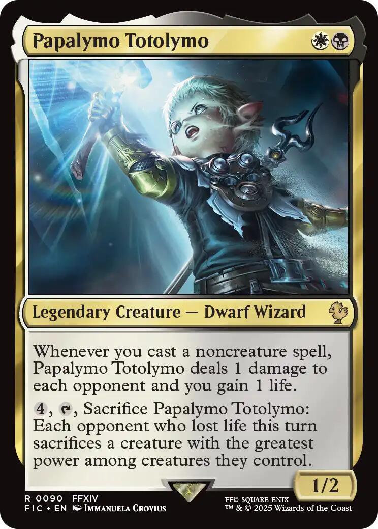Papalymo Totolymo (Surge Foil) [FINAL FANTASY Commander] | Good Games North