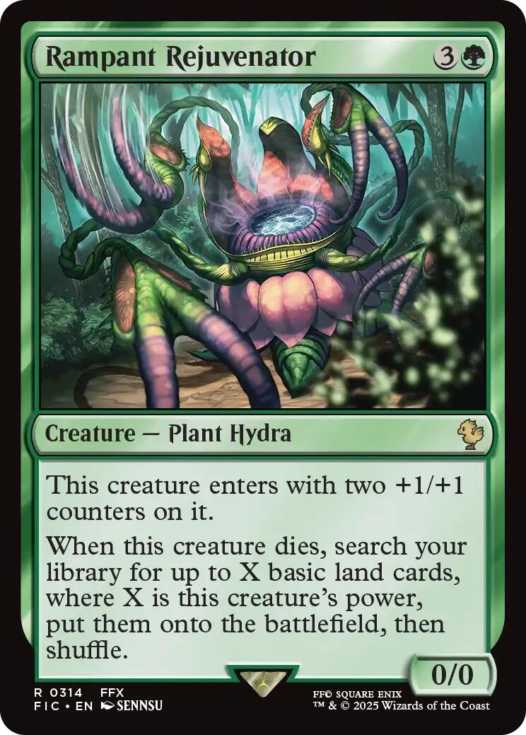 Rampant Rejuvenator (Surge Foil) [FINAL FANTASY Commander] | Good Games North